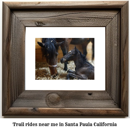 trail rides near me in Santa Paula, California